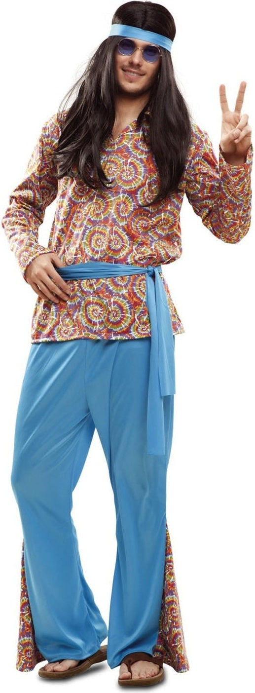 Costume De Hippie Psychédélique - Homme