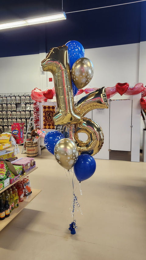 Balloon bouquet - 2 numbers