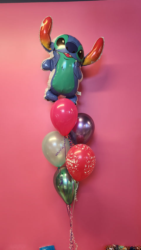 Balloon bouquet - Stitch - Super Shape