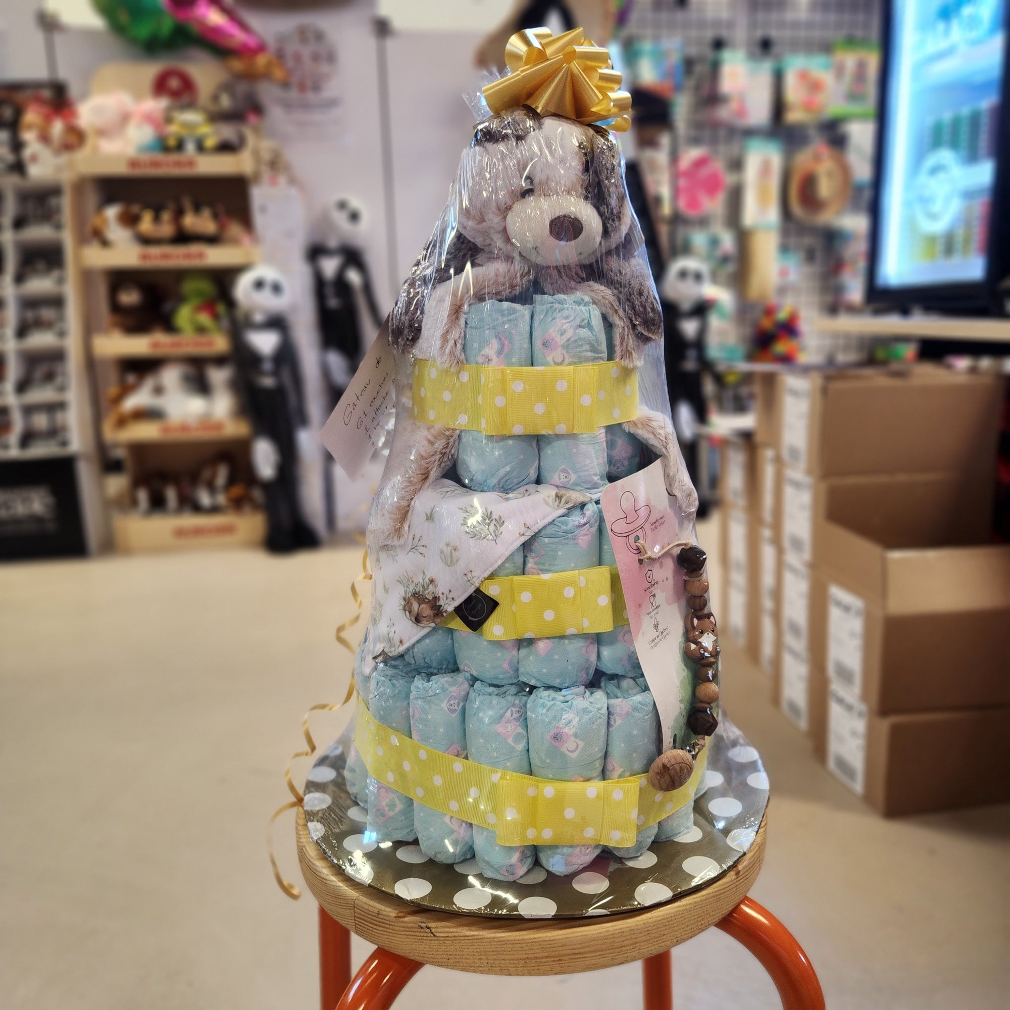 Diaper Cake - Unisex Dog