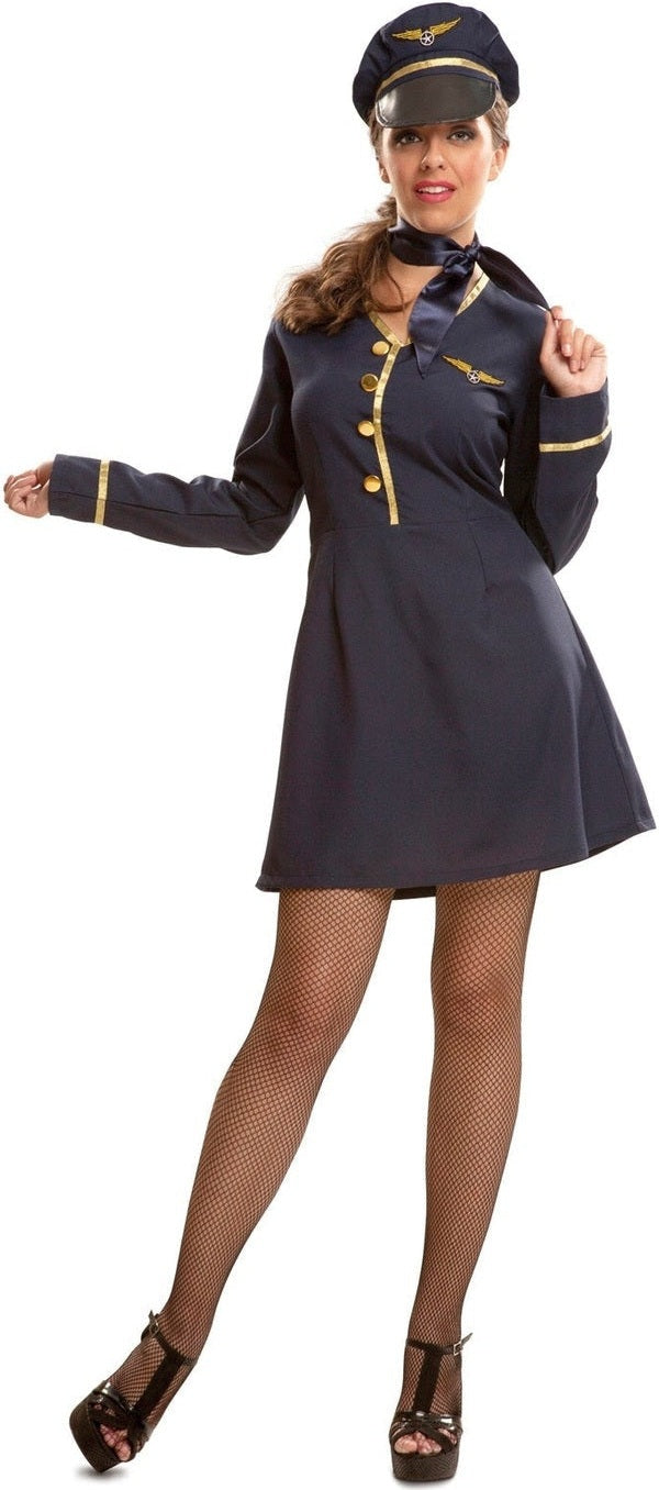 Costume Hôtesse De Air - Femme