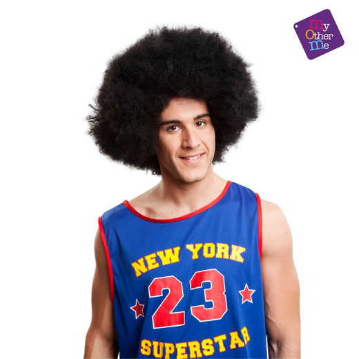 Perruque Afro Xxl - Noir