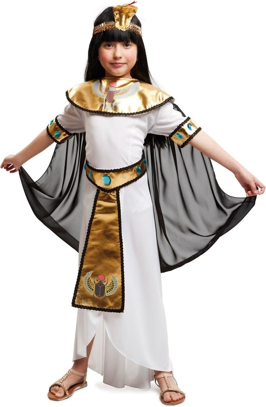 Golden Egyptian Lady Costume - Child