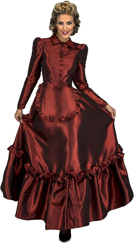 Scarlet Lady Costume of the Far West - Woman