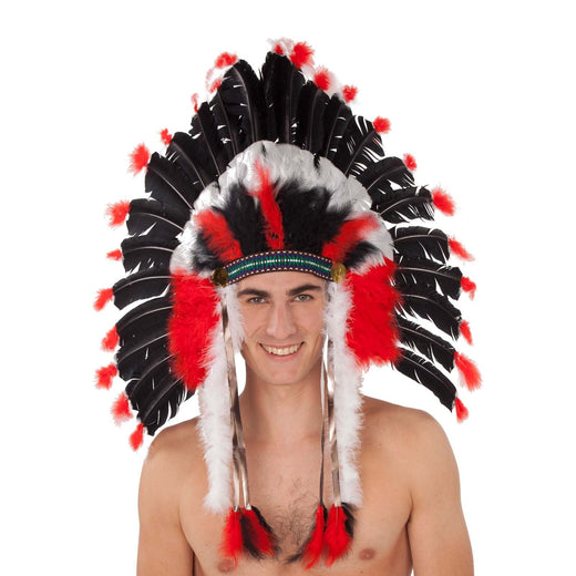 Feather Headdress of Great Native American Chief