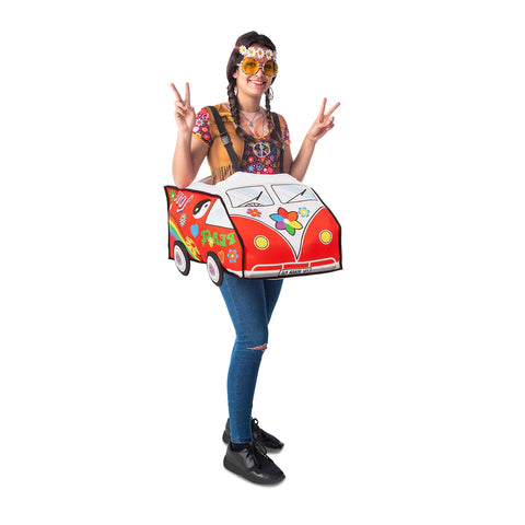 Costume Van Hippie Ride-On - Adulte