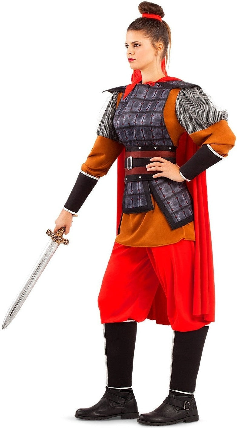 Costume De Guerrier Chinois - Femme
