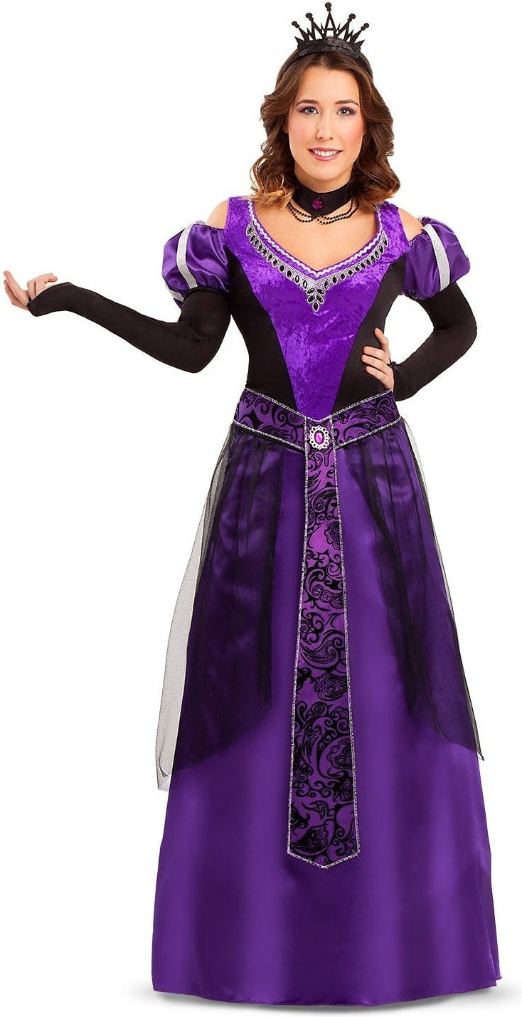 Costume De Reine Médiévale - Femme