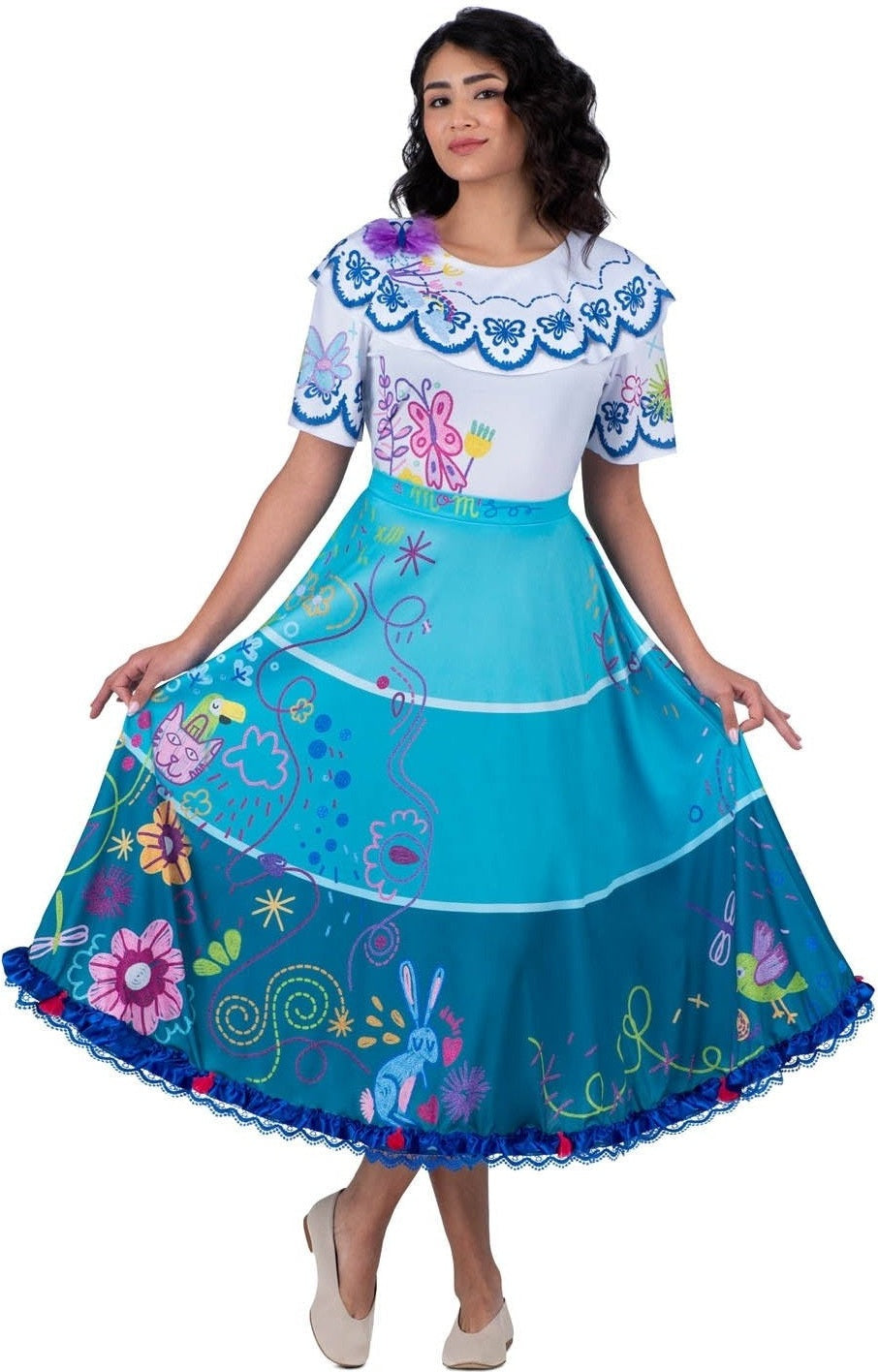 Costume De Femme Colombienne - Femme