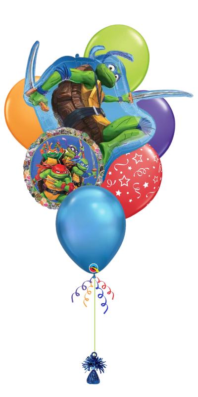 Bouquet de ballons - Tortue Ninja