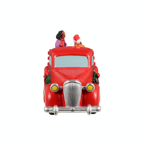 Red truck ride - Village Lemax