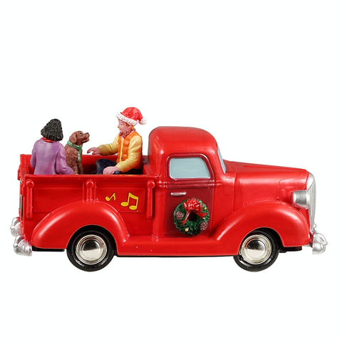 Red truck ride - Village Lemax