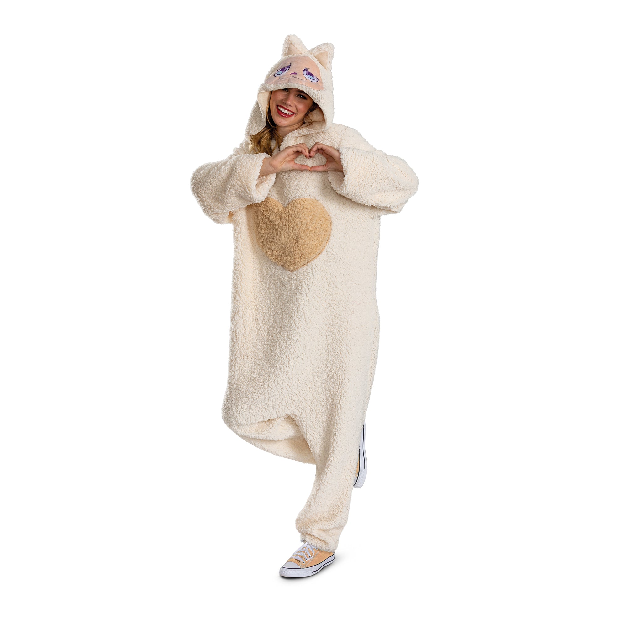 Costume - Mumu Monster Ivoire Combinaison Deluxe - Adulte