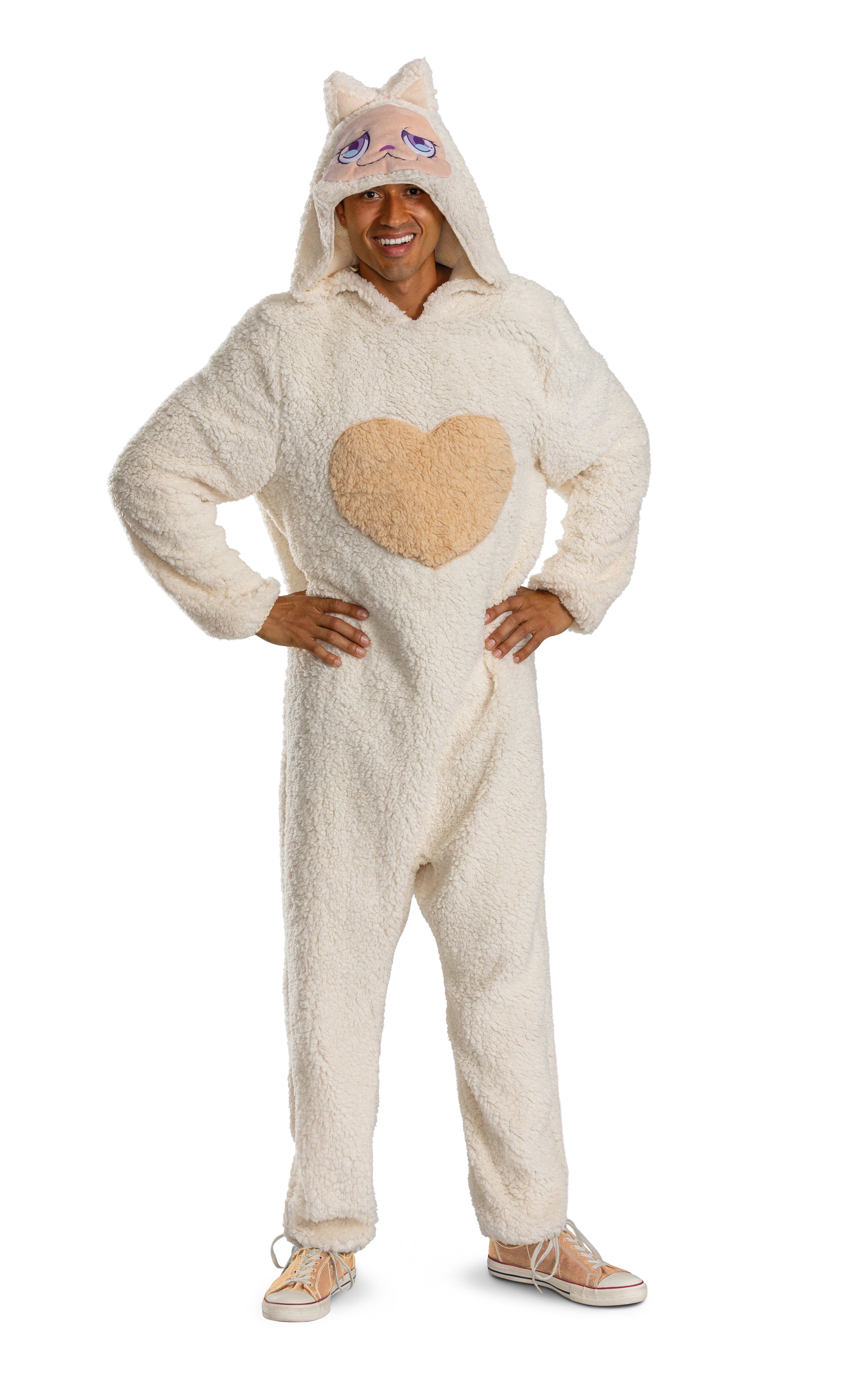 Costume - Mumu Monster Ivoire Combinaison Deluxe - Adulte