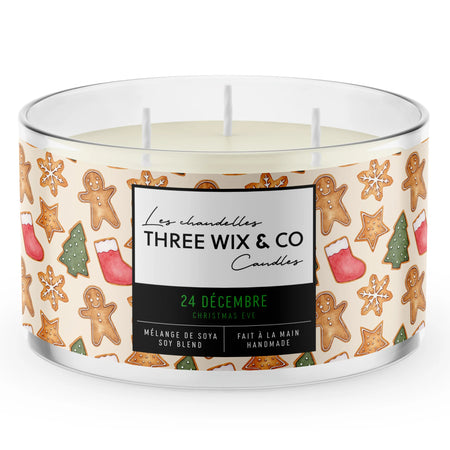 Candle 24 DECEMBER - Three Wix And Co