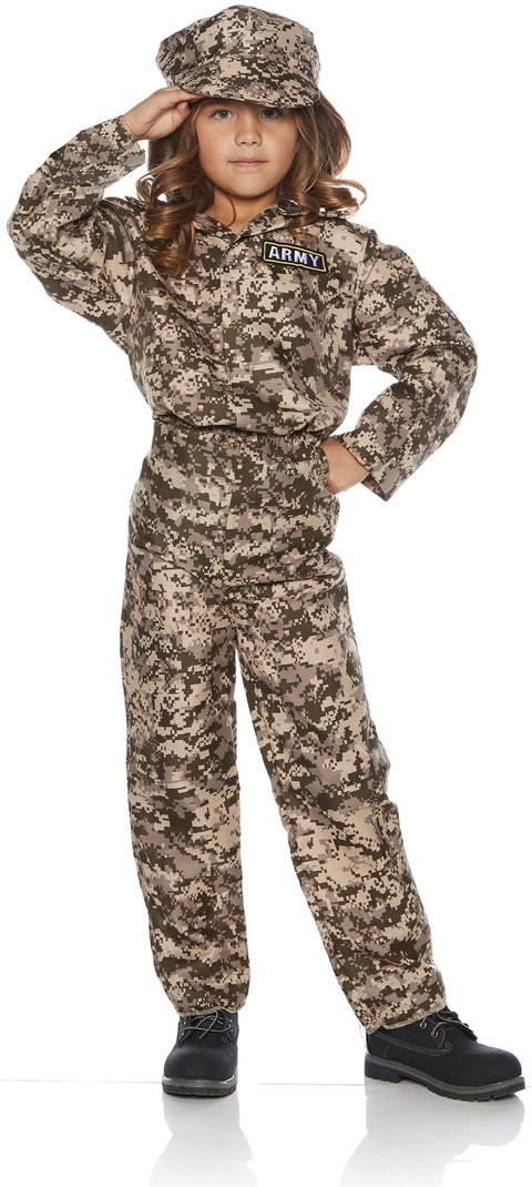 Costume Armée Camouflage - Enfant