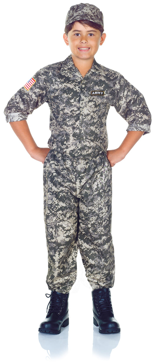 Costume armée camouflage - Enfant