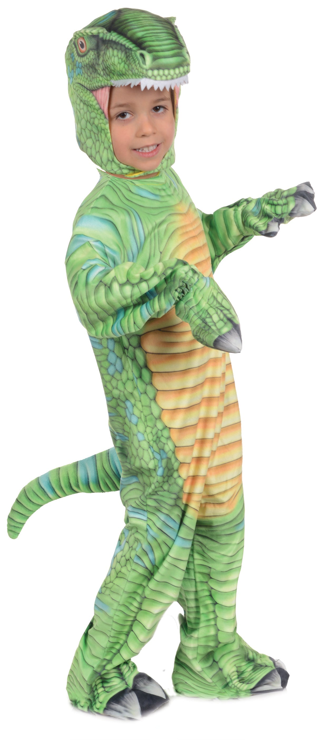 Costume de t-rex vert - Enfant