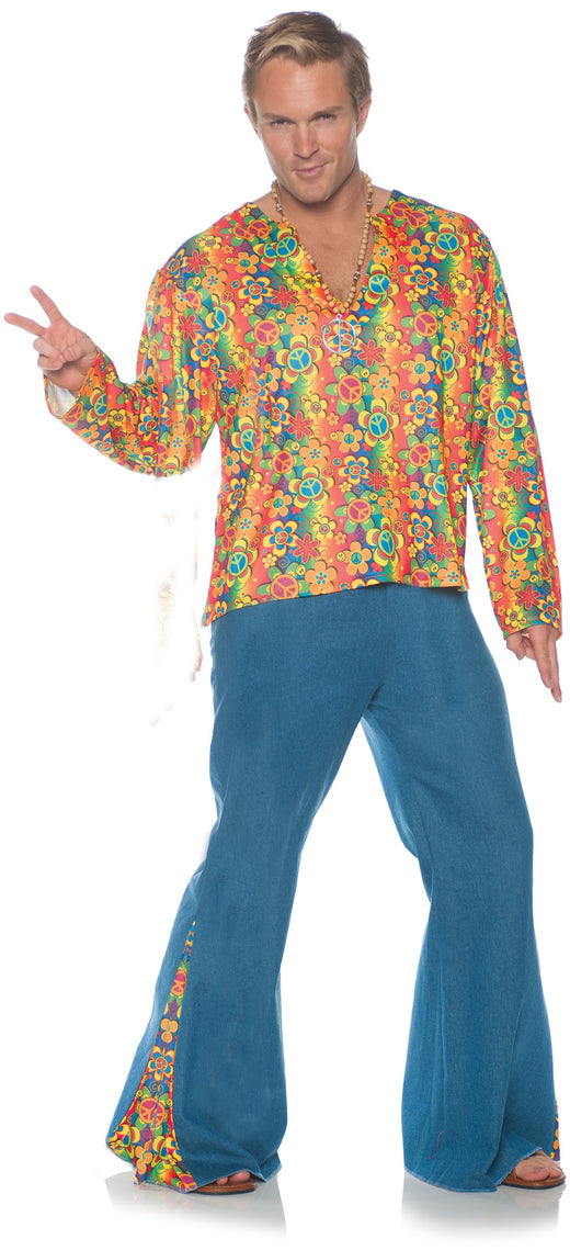 Costume de hippie été 60 - Homme