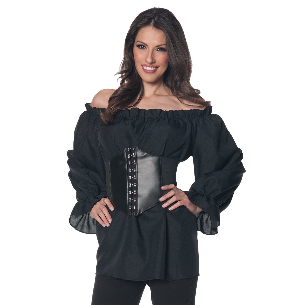 Renaissance shirt long sleeves black
