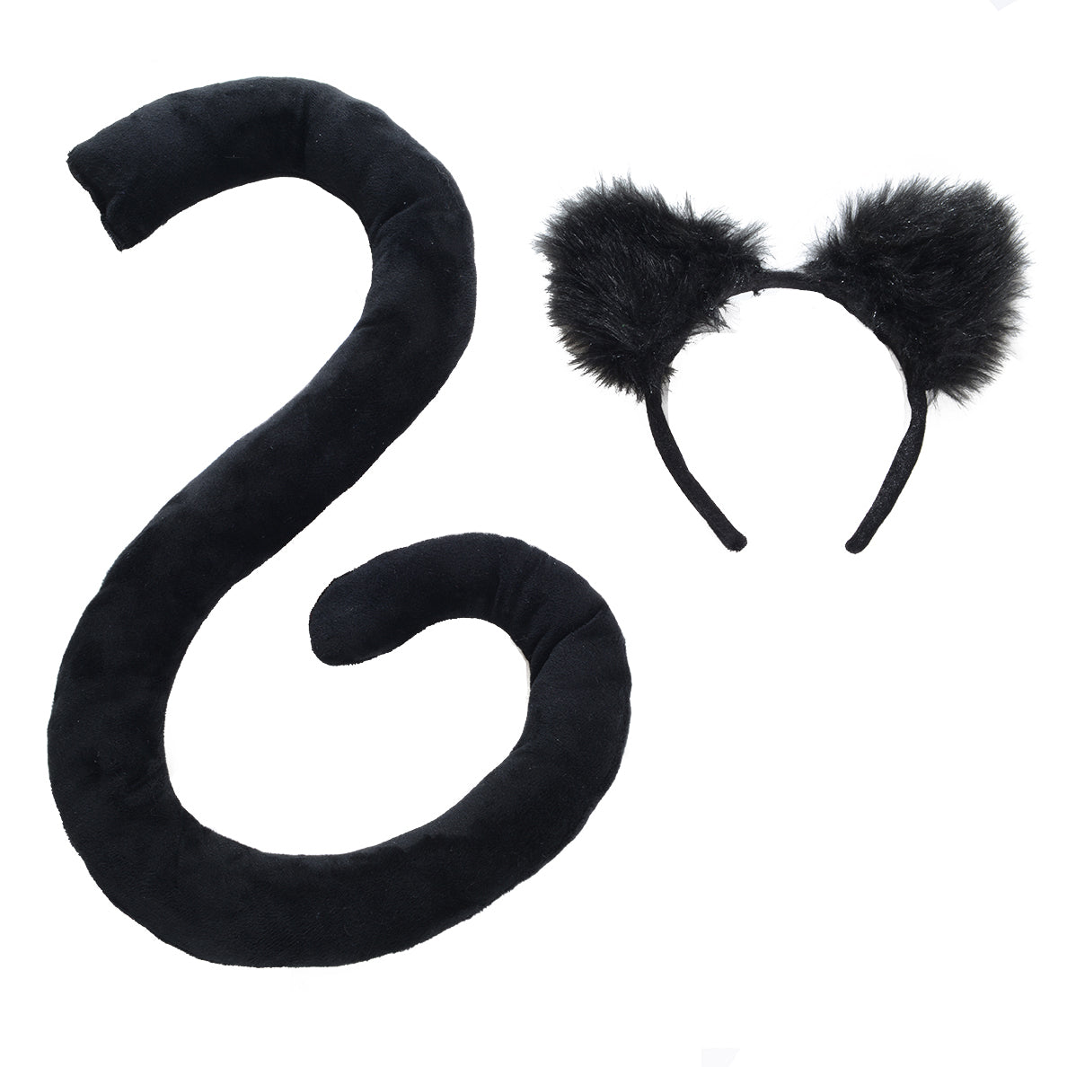 Ears and tail set – Black