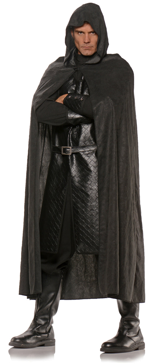Cape à capuche deluxe - Noir