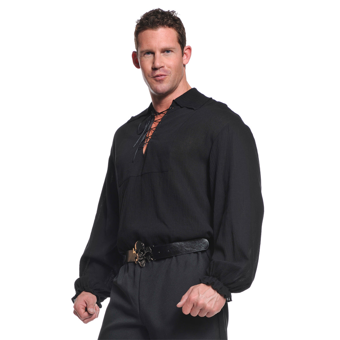 Chemise pirate noire