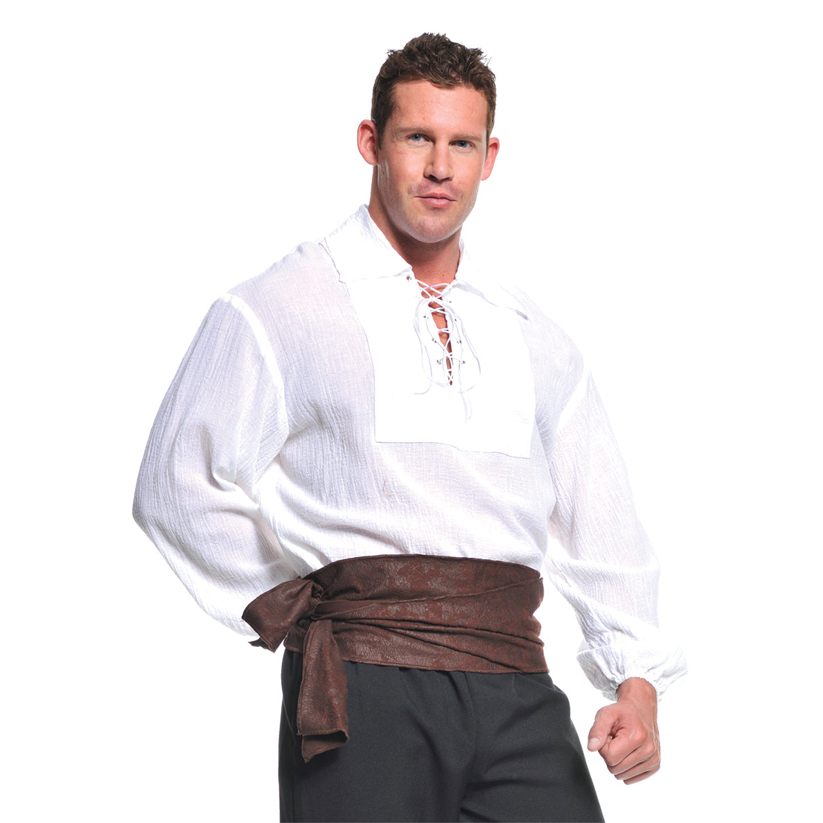 White pirate shirt