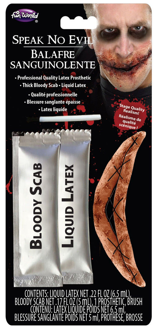 Prothèse de cicatrice - Bouche cousu