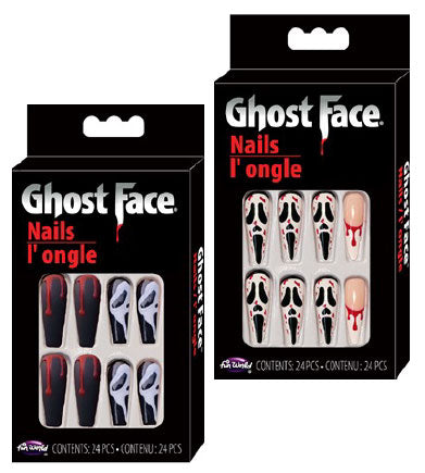 Ongles Ghost Face