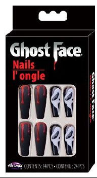 Ongles Ghost Face