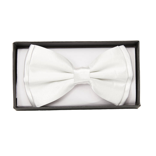 White satin tie