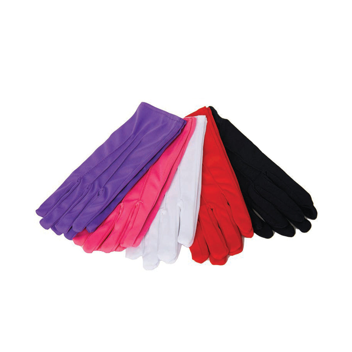 Gants courts mats rouges
