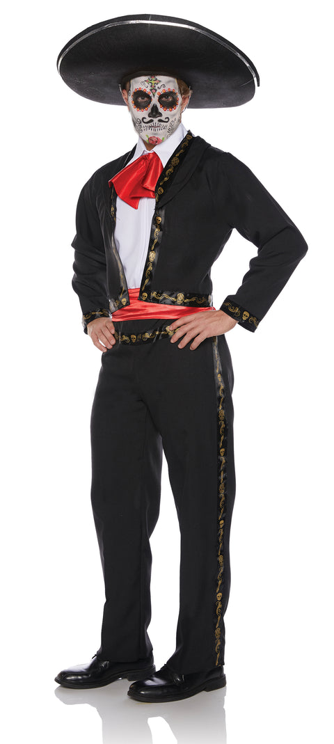 Costume de mariachi crâne - Adulte