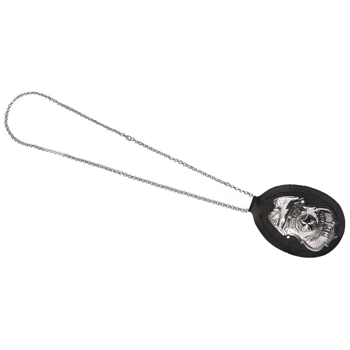 Police badge necklace