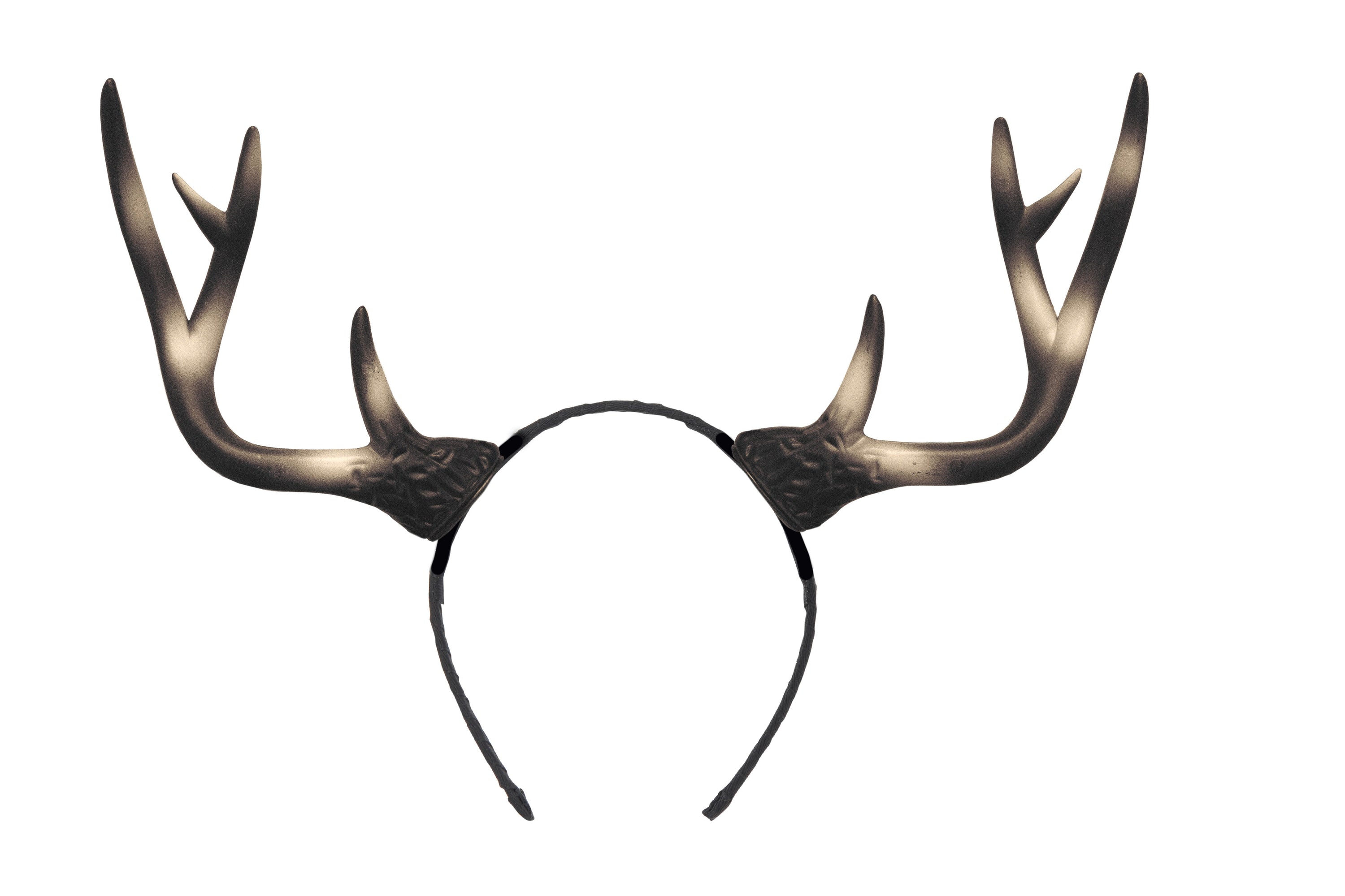 Deer antlers (black/gray)