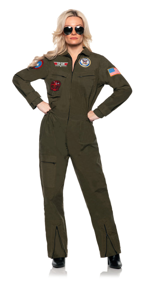 Costume de Pilote Top Gun - Femme - Adulte