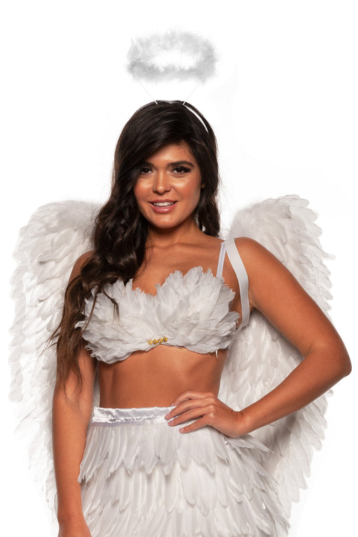 White angel halo