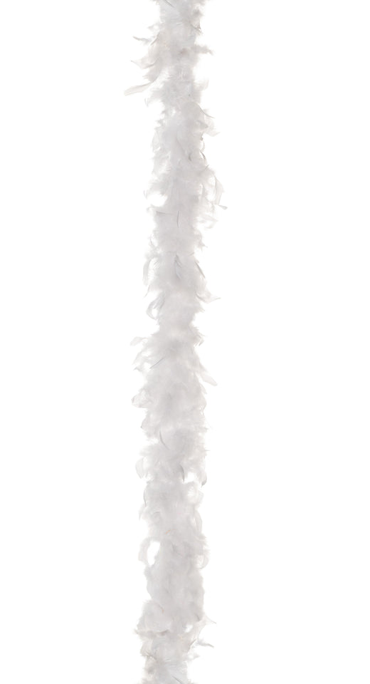 White deluxe boa