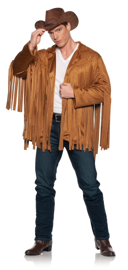 Veste western frangée - Homme