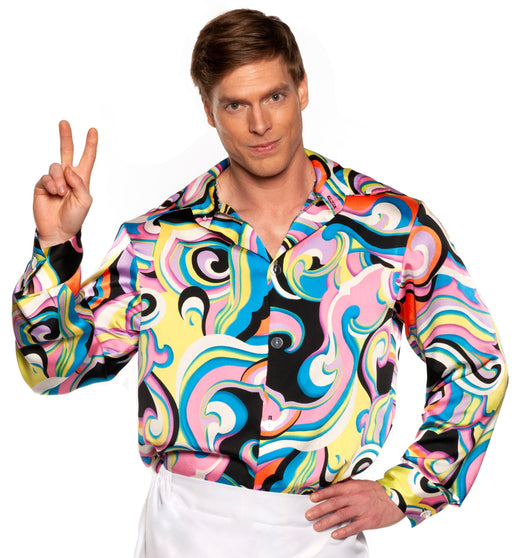 Multicolored 60s-70s Costume - Men
