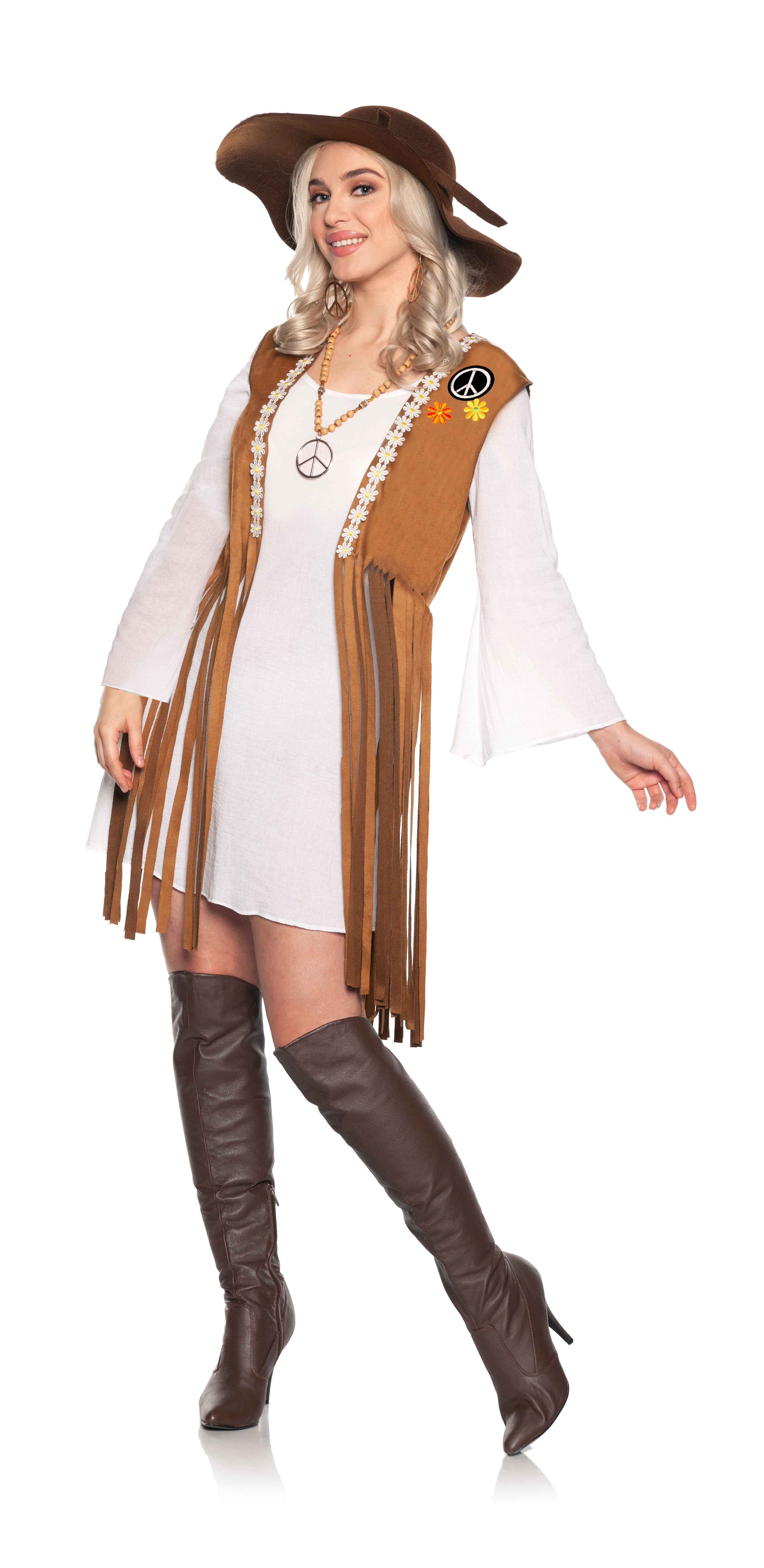 Costume hippie année 60-70 - Femme