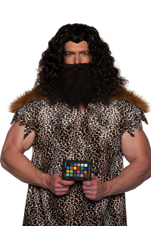 Ensemble perruque et barbe viking