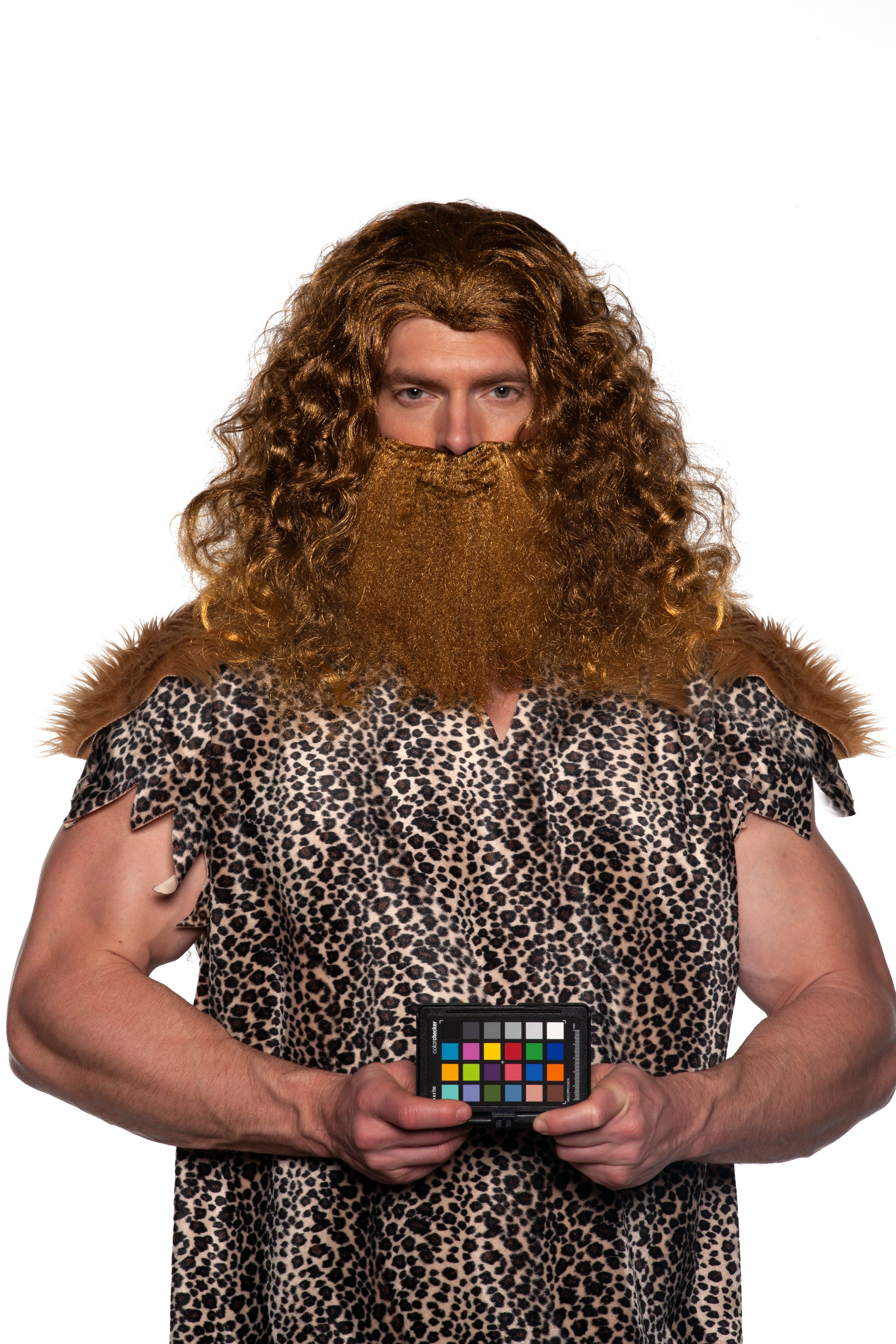 Ensemble perruque et barbe viking