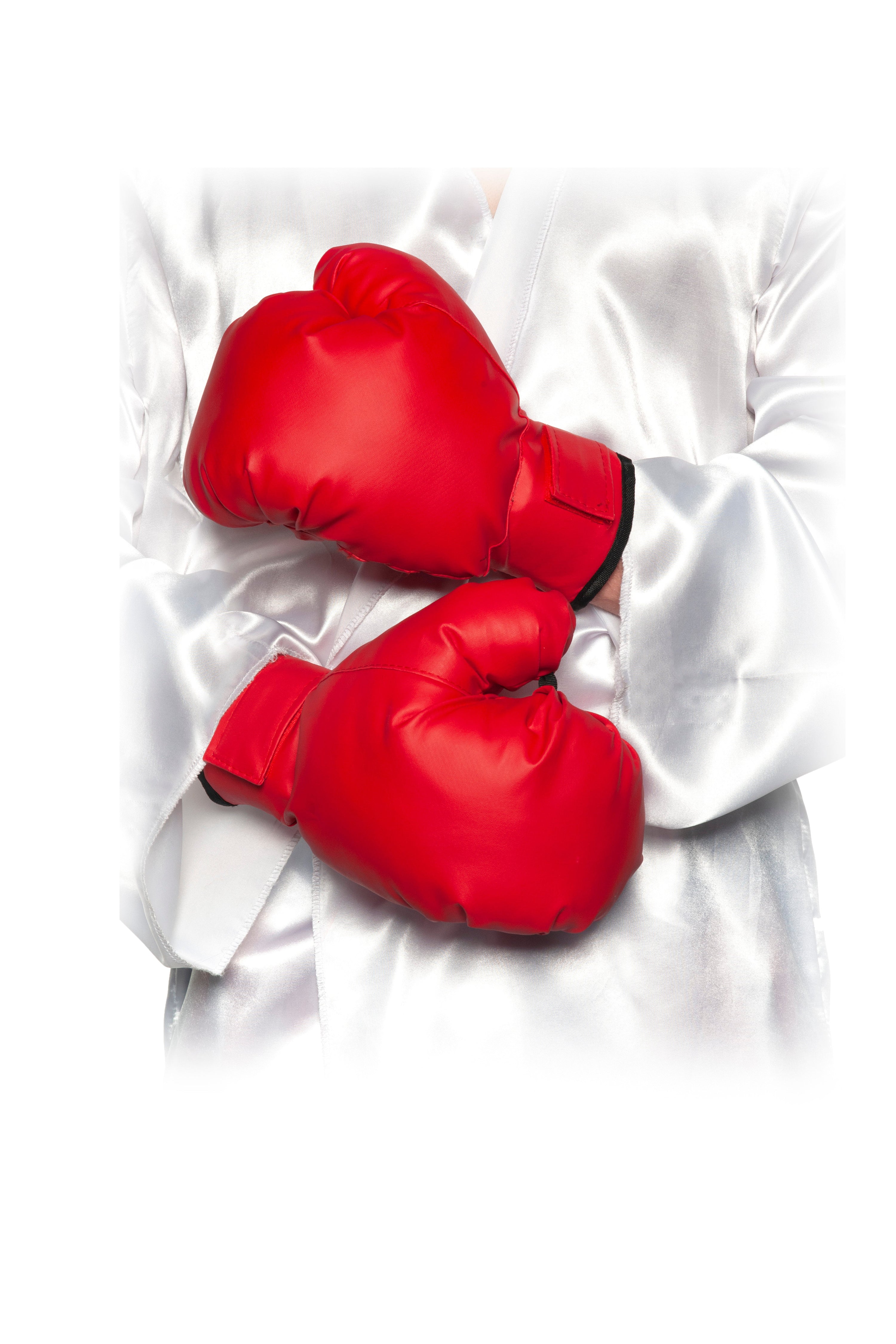 Red boxing gloves