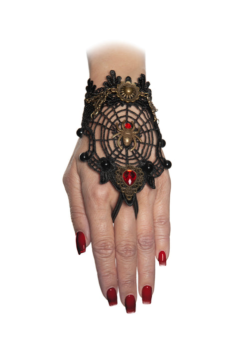 Gantelet toile d’araignée