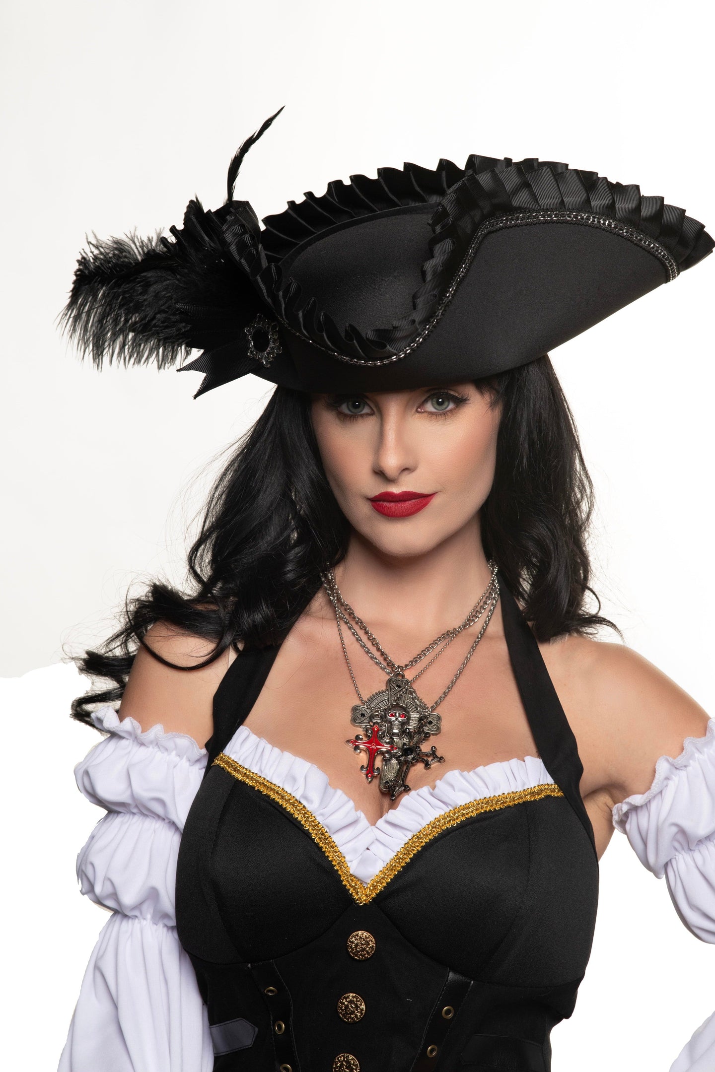 Parure pirate avec croix