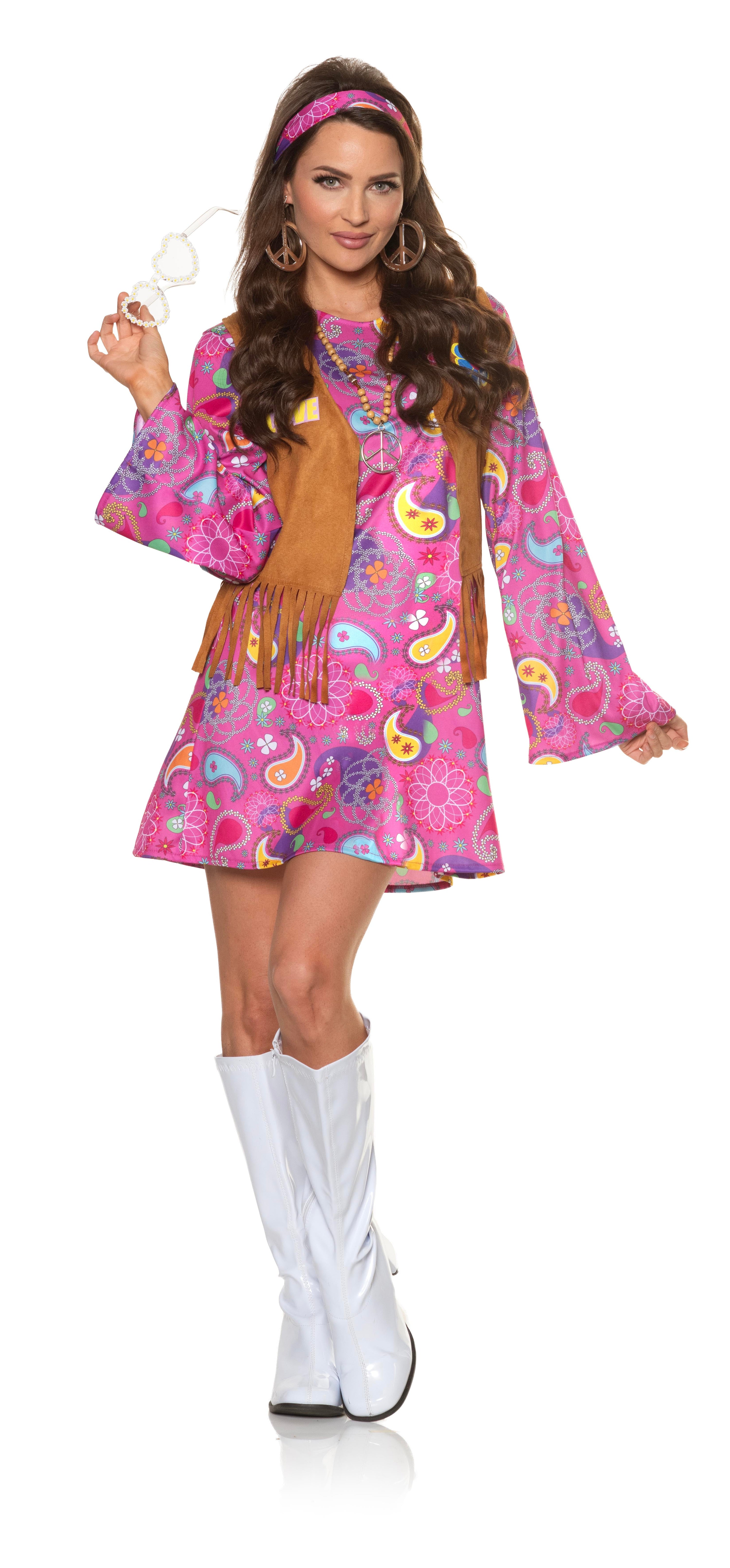 Costume de hippie année 60 - Femme