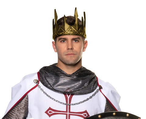 Couronne de roi dorée