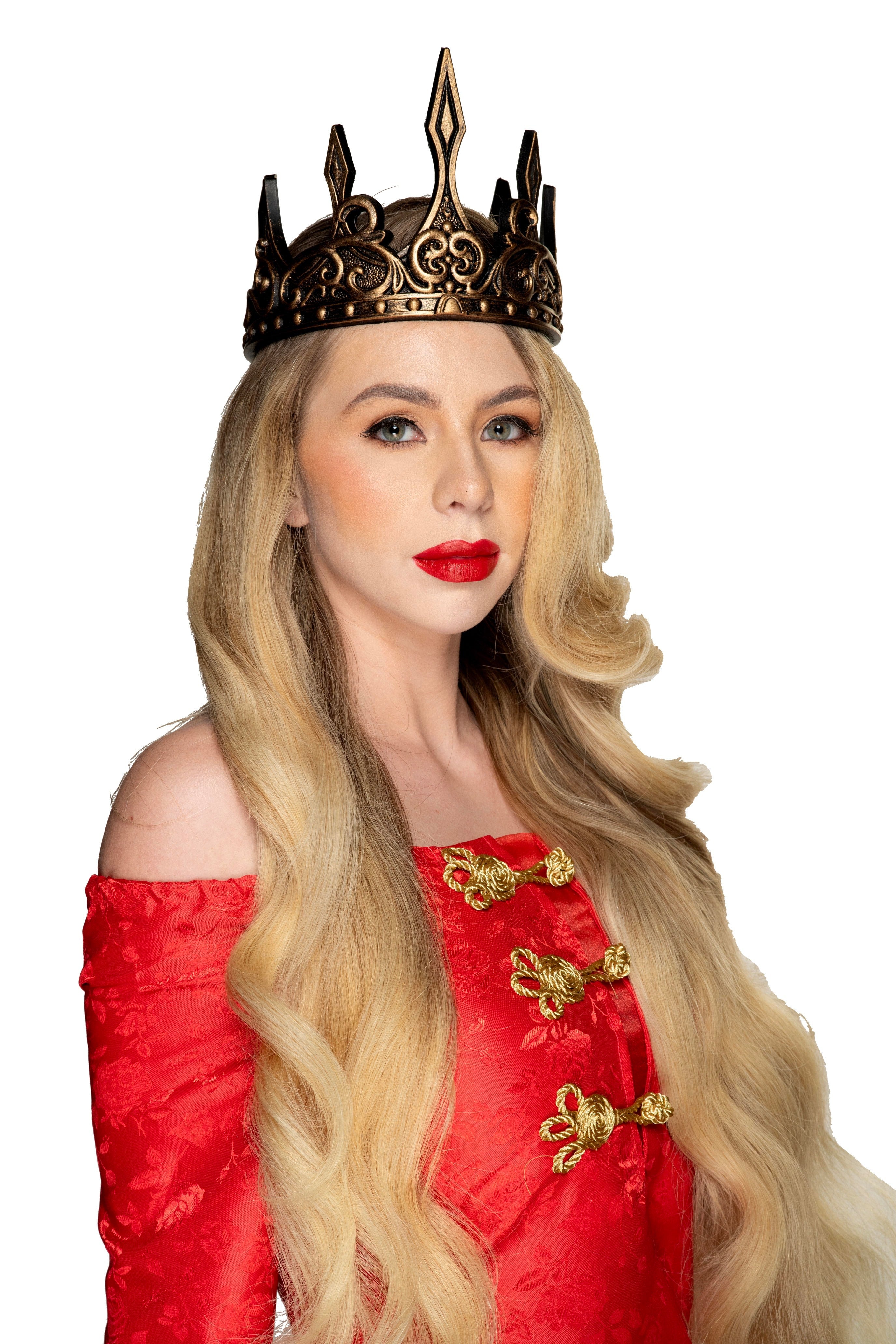 Bronze queen crown